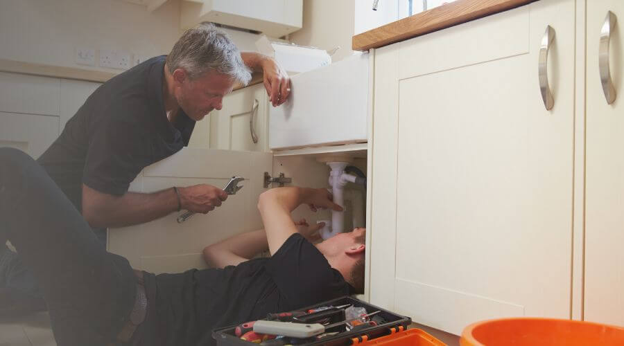 Professional burst pipe repair services in Alexandria, NE